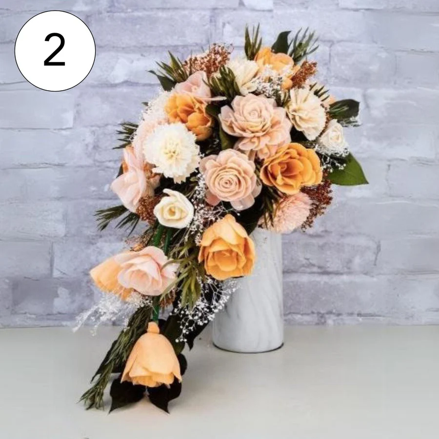 Custom Cascade Bouquet - Image 2