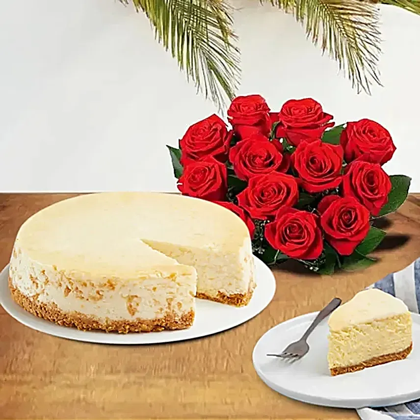 Cheesecake And Roses
